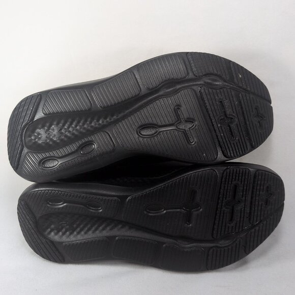 Under Armor Boy's Charged Pursuit 3 4Y Road Running Shoe Black 002 Youth - Picture 5 of 16